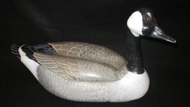 Wooden Canada Goose